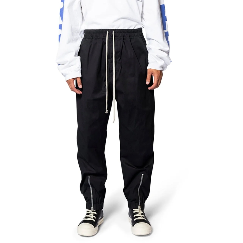 Rick Owens  TECUATL TRACK PANT BLACK schwarz