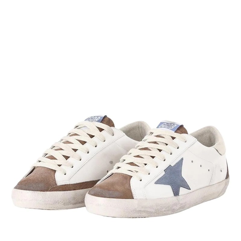 Golden Goose Schnürschuhe Sneaker Super-Star Classic weiß