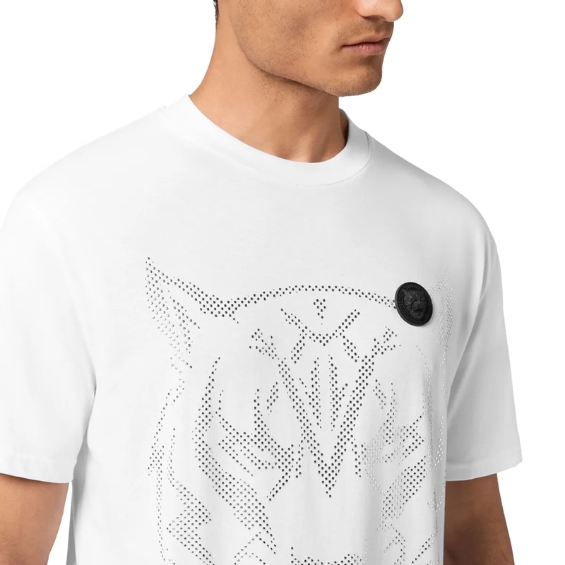 Plein Sport T-Shirt T-Shirt Tiger weiss(Image 4)