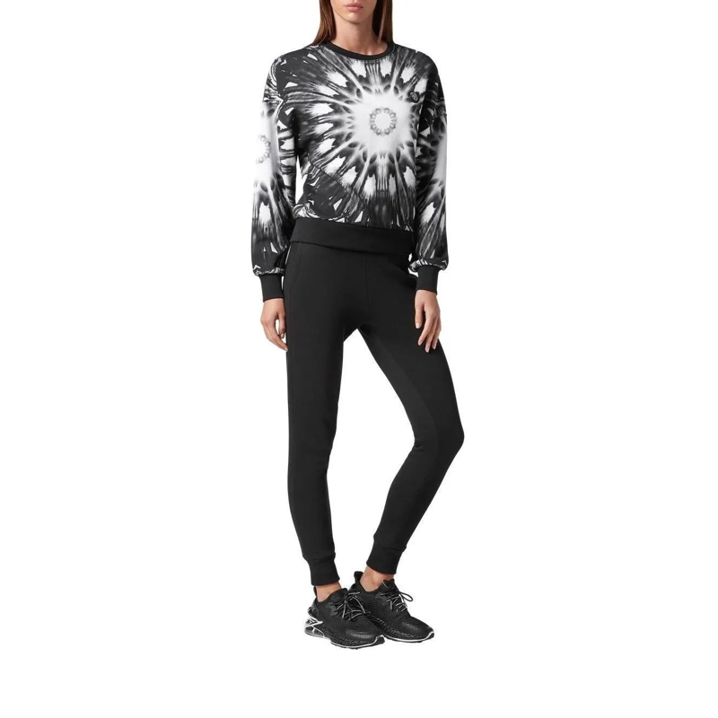 Plein Sport Sweatshirt Sweatshirt Optical Flower schwarz(Image 2)