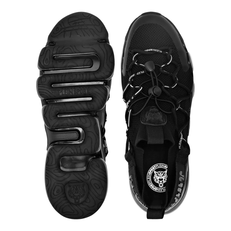 Plein Sport Low-Top-Sneaker Lo-Top Turnschuhe Thunder schwarz(Image 4)
