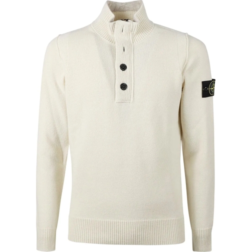 Stone Island  Sweater White weiß