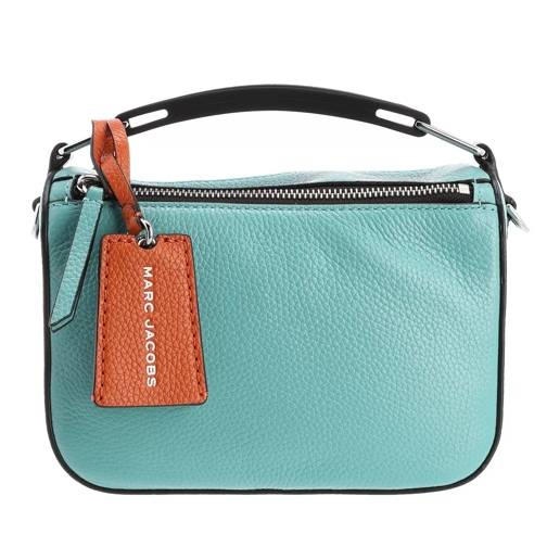 Marc Jacobs The Soft Box Crossbody Bag Leather Dusty Turquoise/Multi Crossbody Bag
