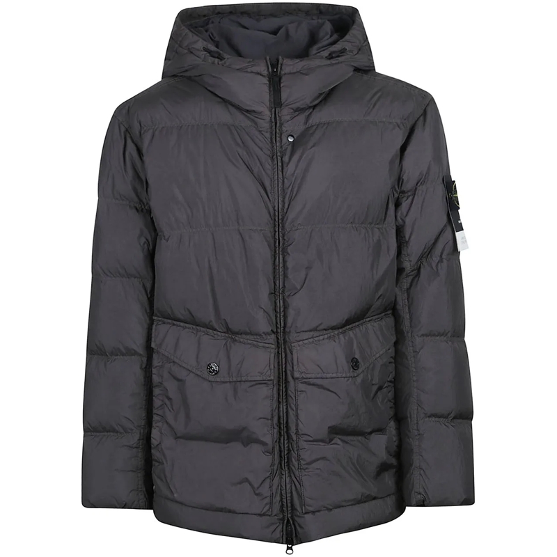 Stone Island Doudoune Rds Short Parka Grey grau