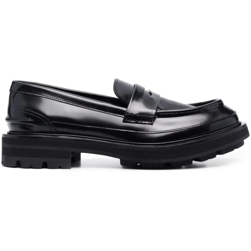 Alexander McQueen sneaker basse Wander Chunky Penny Loafers schwarz