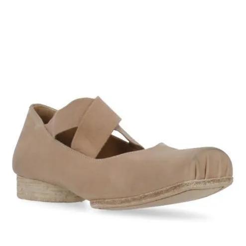 Uma Wang Loafers & Ballerinas - Natural Leather Ballerinas - Gr. 38 (EU) - in Beige - für Damen