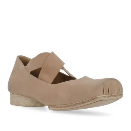 Uma Wang Ballerine Natural Leather Ballerinas Neutrals