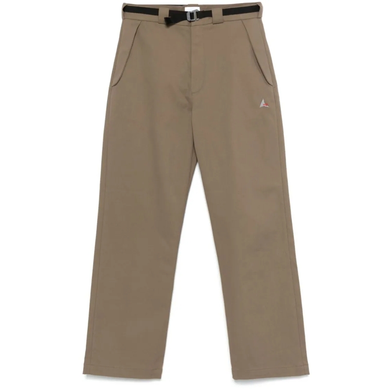 Roa Pantalon Water-Repellent Beige Chino Trousers Brown
