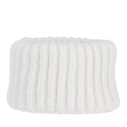 Closed Knitted Headband Ivory Fascia per capelli