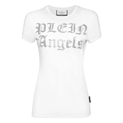 Philipp Plein T-Shirts T-Shirt Slim Fit T-Shirt weiss