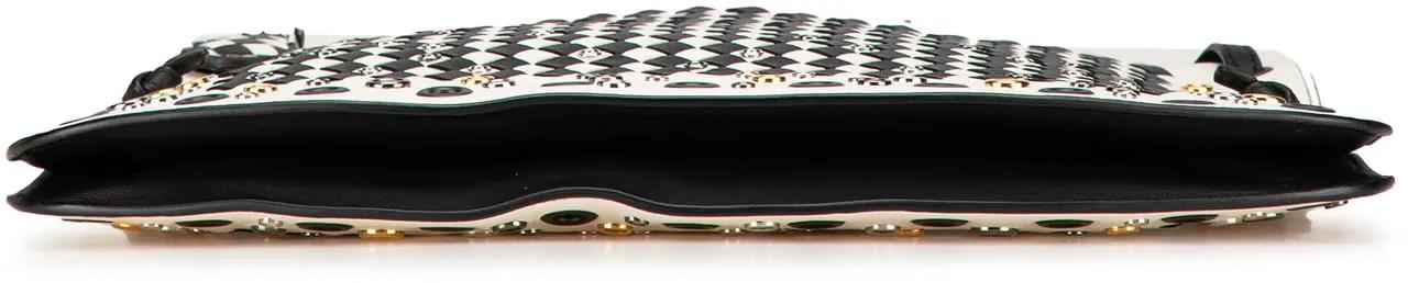 Thumbnail - Bottega Veneta Hobo Bags - 2012-2024 Nappa Intrecciato Check Grommet Palio Cr - Gr. unisize - in Weiß - für Damen