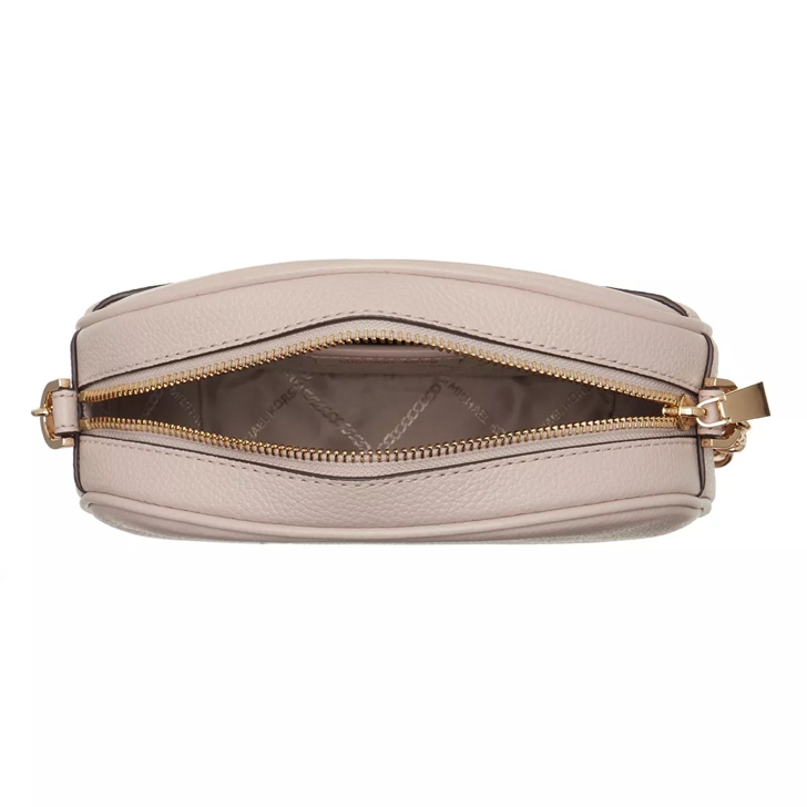 Michael Kors Mercer Medium Pebbled Leather Crossbody Bag- Soft Pink