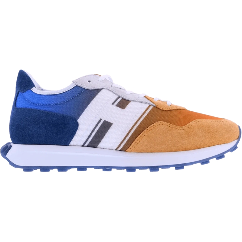 Hogan Lage-top sneaker Heren H601 Allacciato Tom Sfum+H gelb