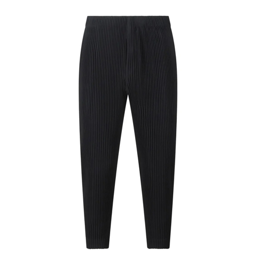 ISSEY MIYAKE PLEATS PLEASE  Mc August Trousers Black