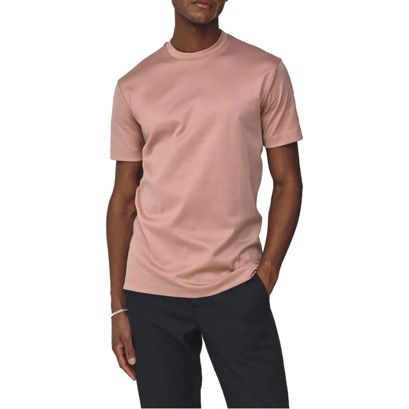 VALENZA T-shirt Interlock Supima T-Shirt Tea Rose rose