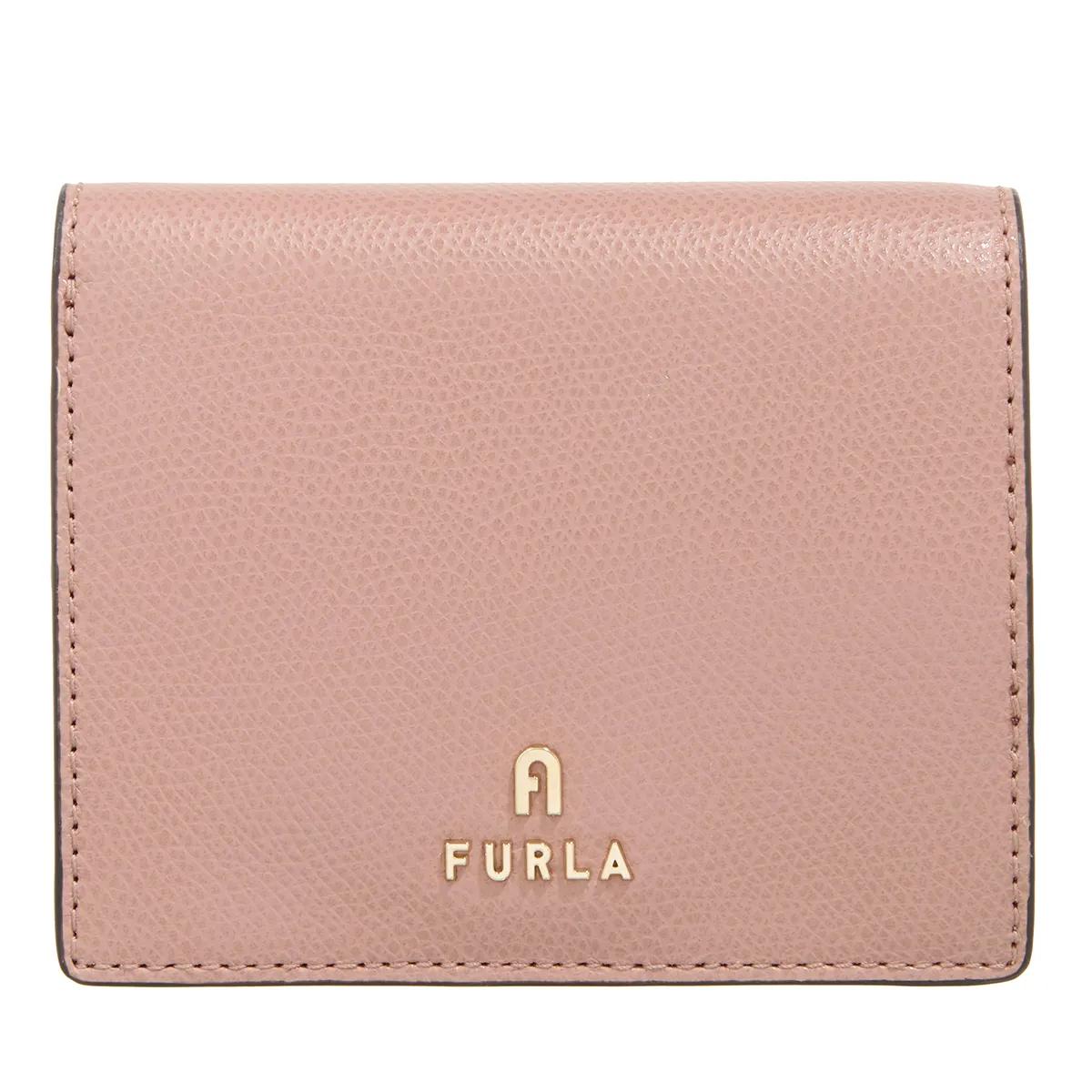 Furla Portemonnaie - Furla Camelia S Compact Wallet Bifold Coin - Gr. unisize - in Gold - für Damen