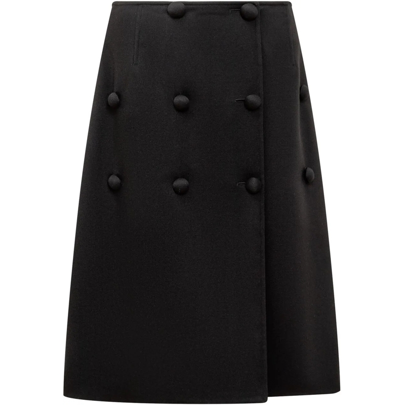 Jil Sander Midirock Gonna 26 schwarz