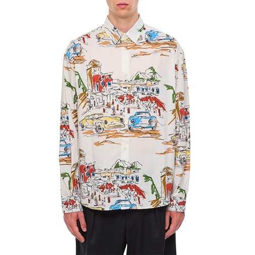 Jacquemus Simon Printed Shirt Multicolor Camicie