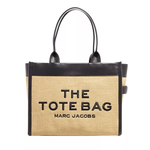 Marc Jacobs The Woven Large Tote Bag Beige Rymlig shoppingväska