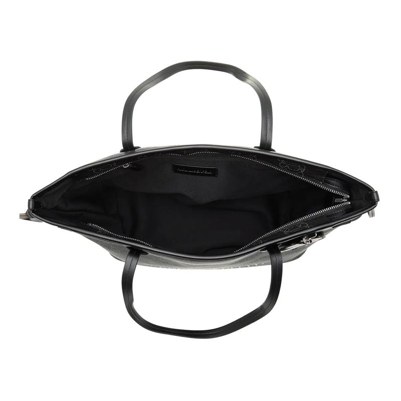 Karl Lagerfeld Shopper Ikon  Mono Cc Lg Tote Nft Aop Black(Image 5)