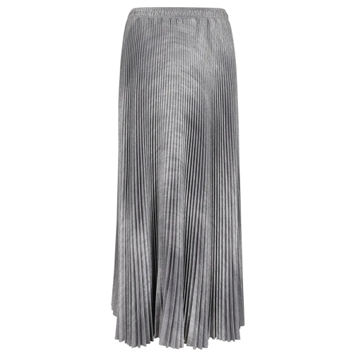 Ermanno Scervino Midi-Röcke Midi Length Pleated Skirt Grey