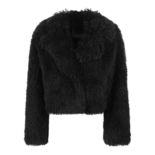 Stand Studio Shearling Jacke Samara Jacket Black