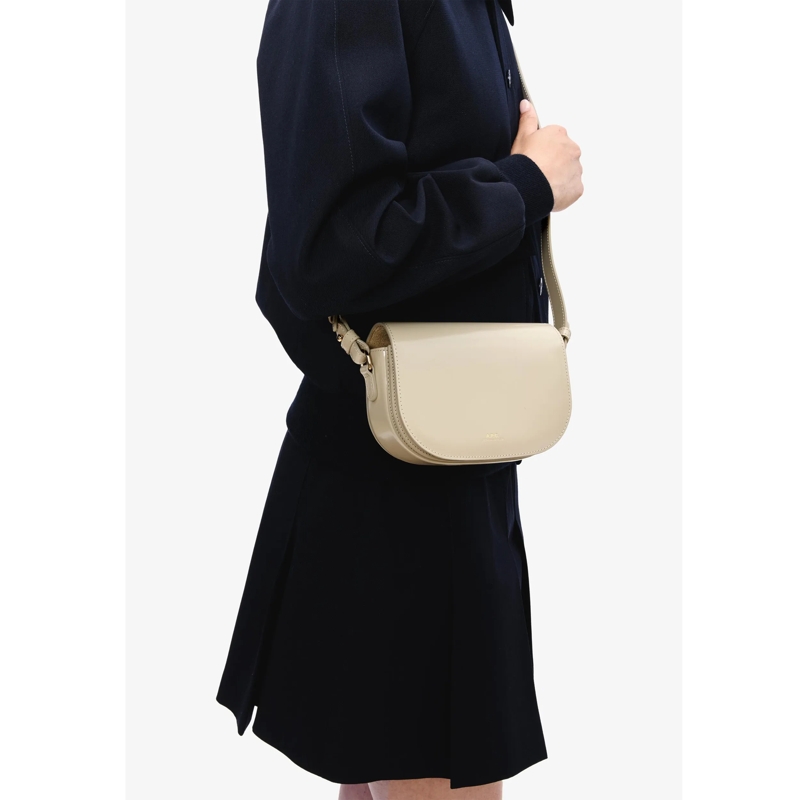 A.P.C. Crossbody Bag Le B-Side Small Aad Ecru(Image 2)