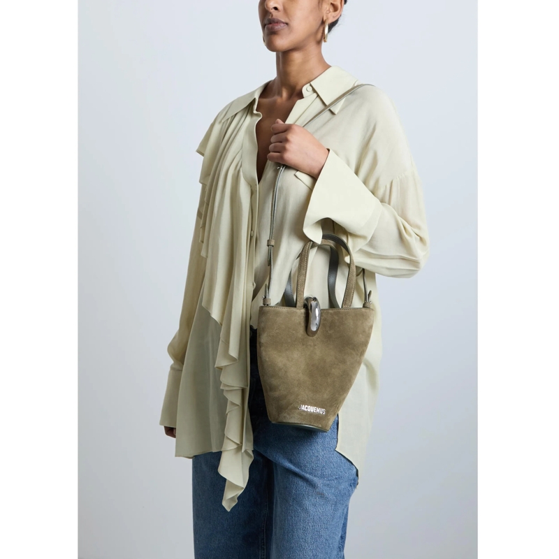 Jacquemus Crossbody Bag Le Petit Bambola Khaki(Image 3)
