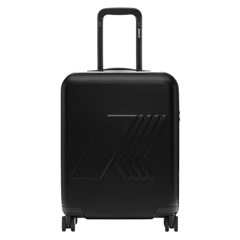 K-Way Trolley Eudoxie Logo Matte Black Eudoxie Logo Trolley Black