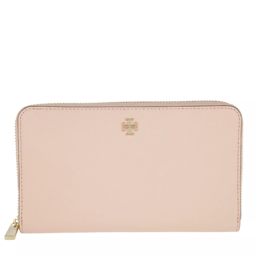 Tory Burch Robinson Zip Continental Wallet Pale Apricot Continental Wallet