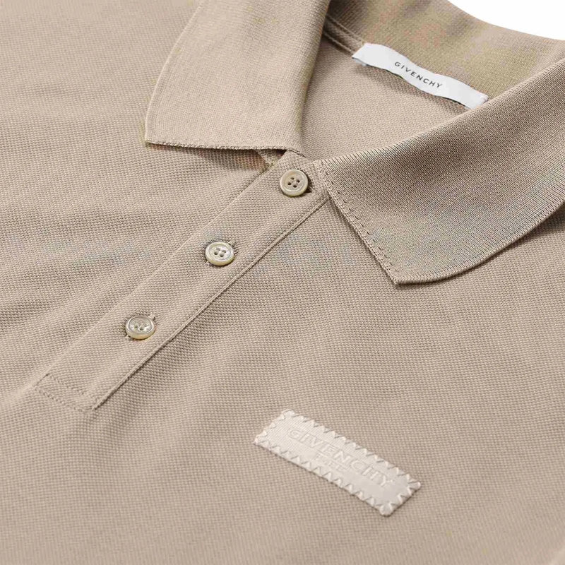 Givenchy Polohemd Poloshirt mit Logo braun(Image 4)