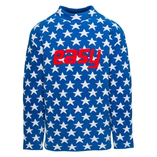 Erl Easy Fleece Sweater Knit Blue 