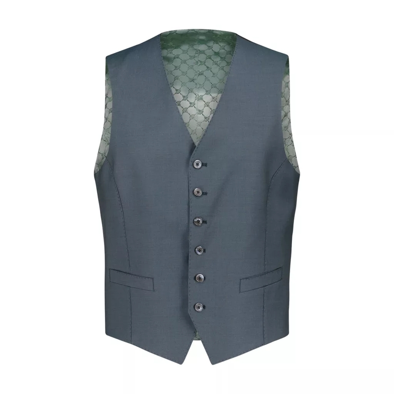 JOOP!  Baukastenweste aus Schurwolle Blau