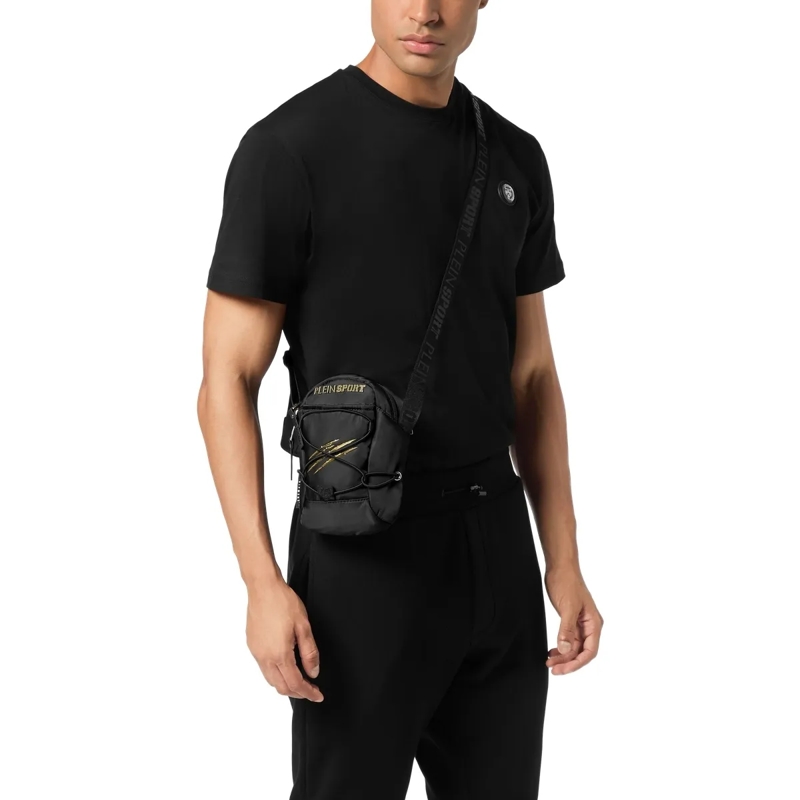 Plein Sport Schultertasche Umhängetasche schwarz(Image 3)