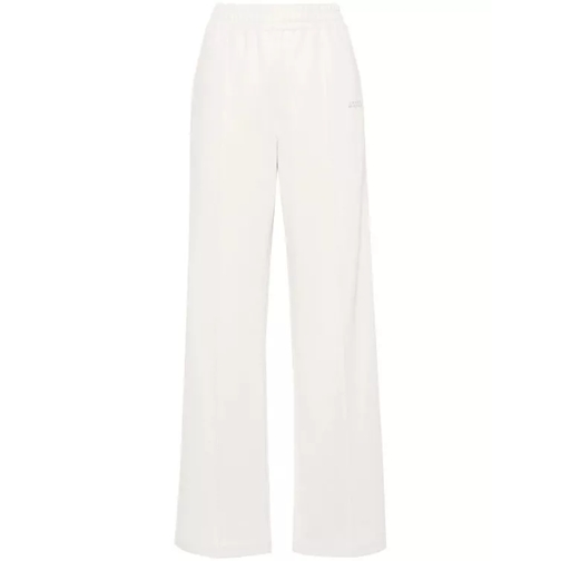 Isabel Marant Beige Roldy Straight-Leg Pants White 