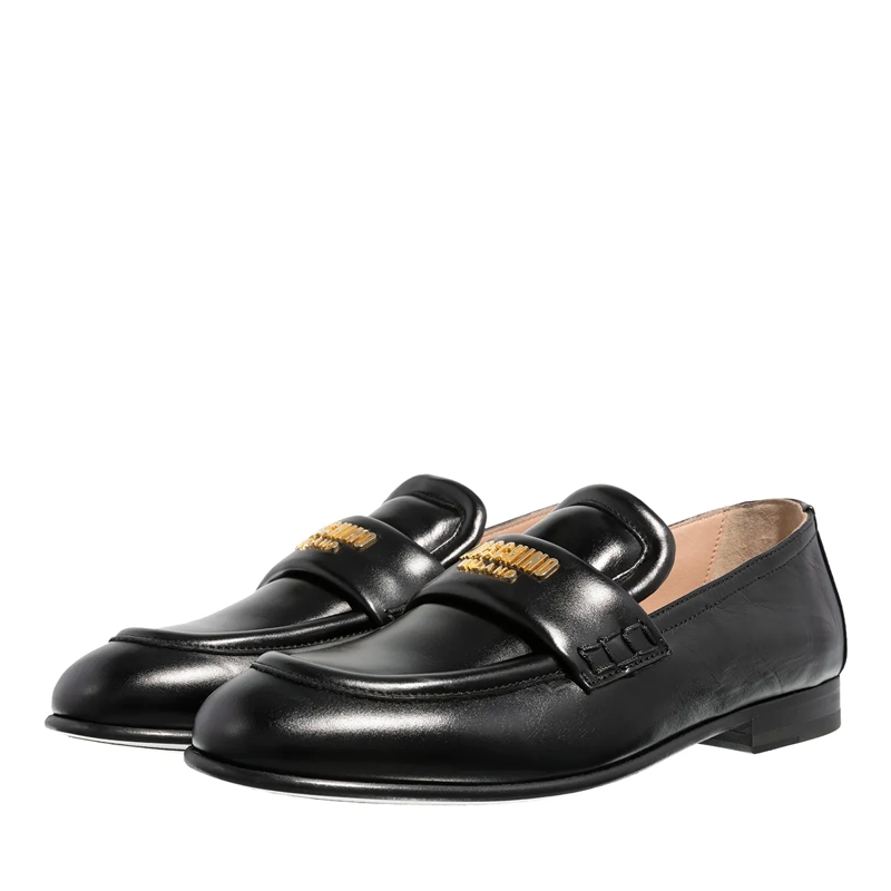 Moschino Loafer Moschino Plate Nero