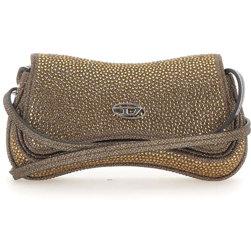 Diesel Schultertasche Bags Gold gold