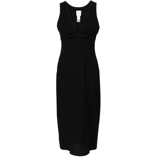 Patou Robes midi Dresses Black schwarz