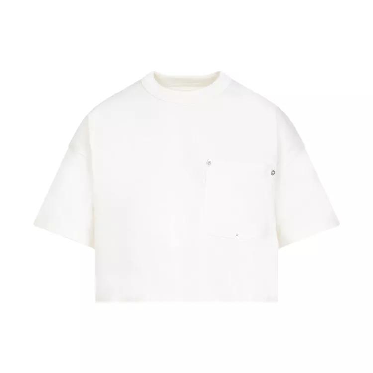 Bottega Veneta - Chalk Cotton T-Shirt - Größe M - white