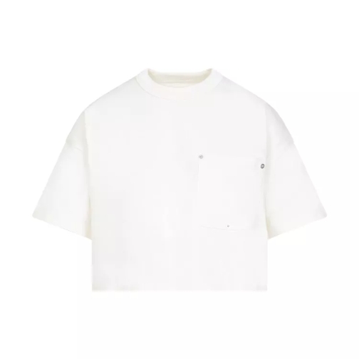 Bottega Veneta Chalk Cotton T-Shirt White 