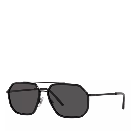 Dolce&Gabbana Sunglasses 0DG2285 Black Matte/Black Zonnebril