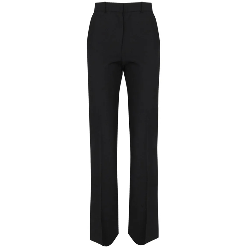 Coperni  High-Waisted Black Tailored Trousers Black