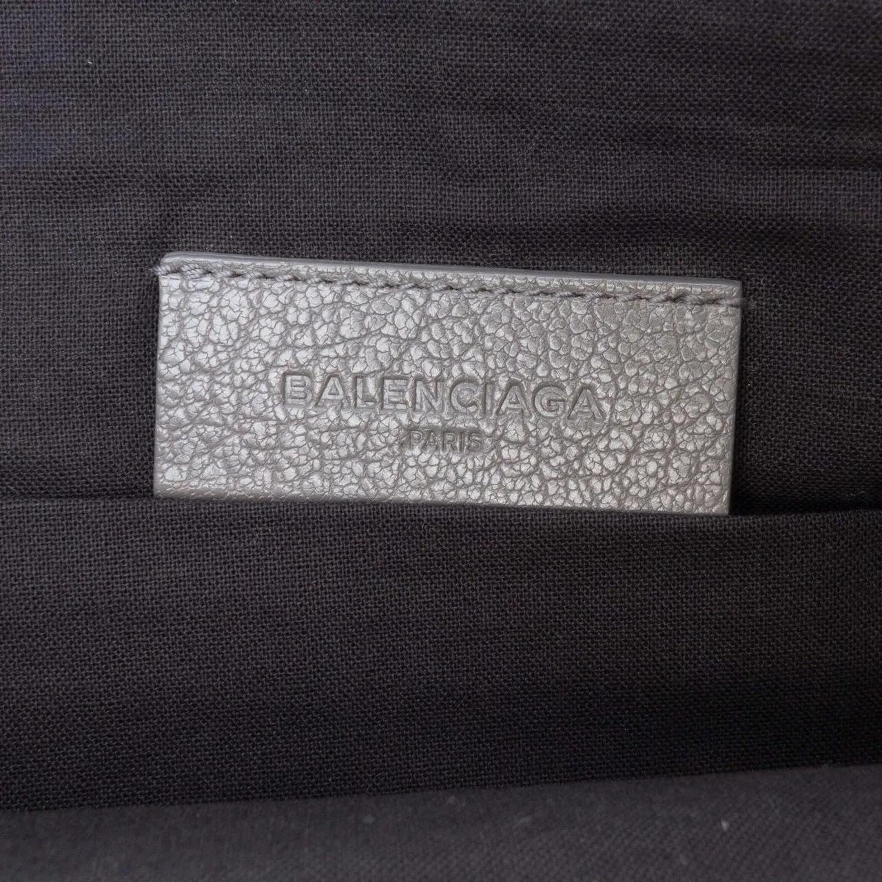 Thumbnail - Balenciaga Clutches - Goatskin Motocross Classic Metallic Edge Clutch - Gr. unisize - in Grau - für Damen
