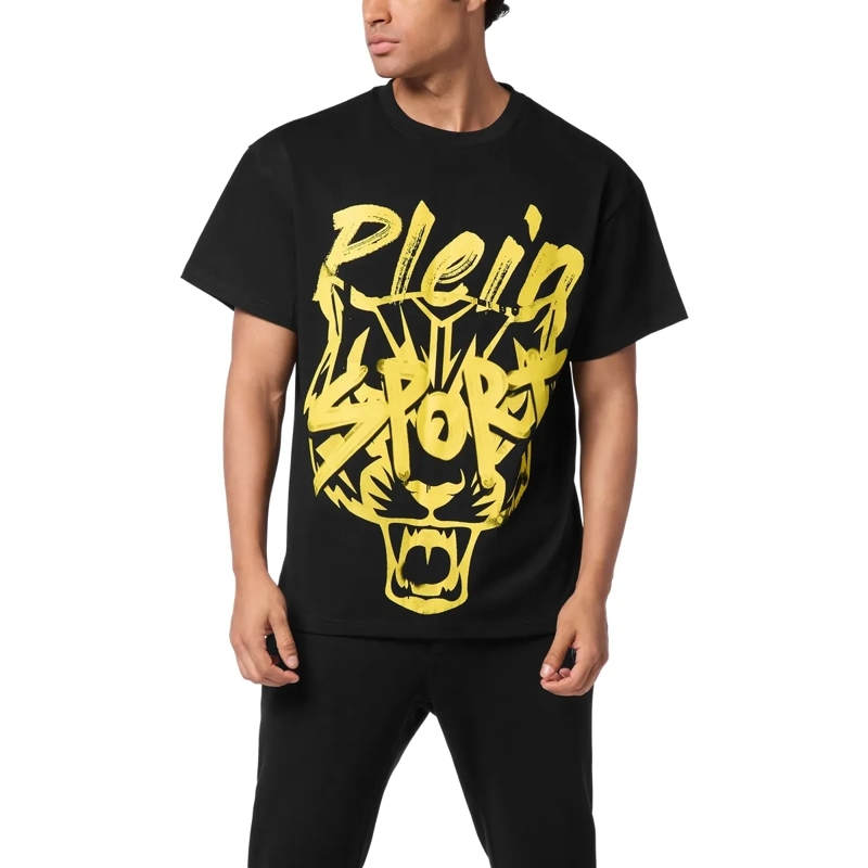 Plein Sport T-Shirt T-Shirt Rundhalsausschnitt Ss schwarz(Image 3)