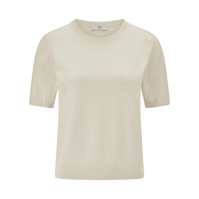 Riani Pull T-Shirt aus Wolle weiß