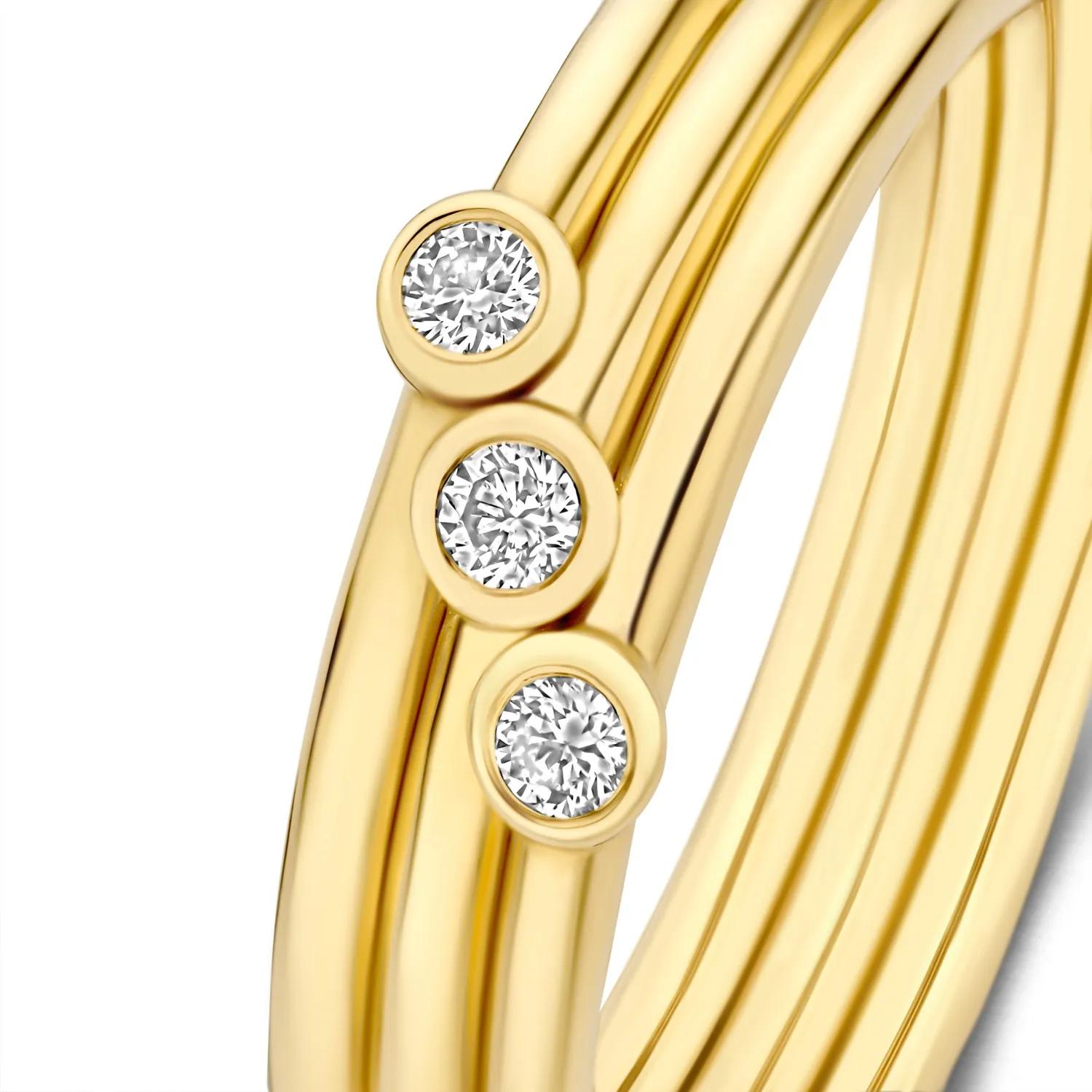 Isabel Bernard De la Paix Viviane 585 Gold Ring Gold Bague diamant