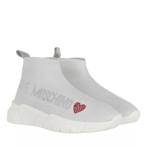 Love Moschino Sneakerd Running35 Calza Lu  Bianco Slip-On Sneaker