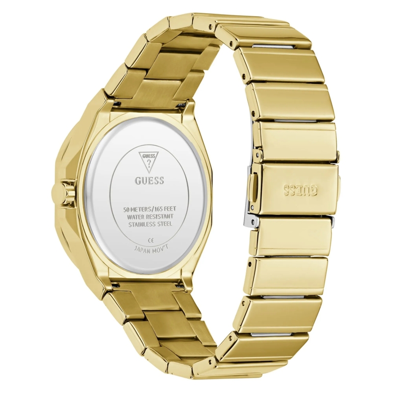 Guess Quarzuhr Quarz-Analoguhr Jaq gold(Image 3)