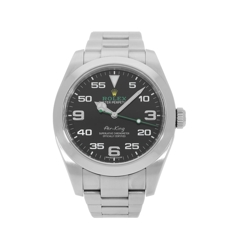 Rolex Automatikuhr Air-King Schwarz(Image 2)