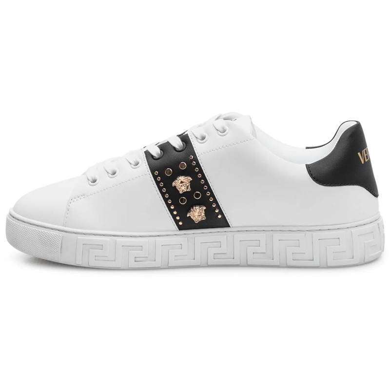 Versace Low-Top-Sneaker Sneakers Greca weiß(Image 4)